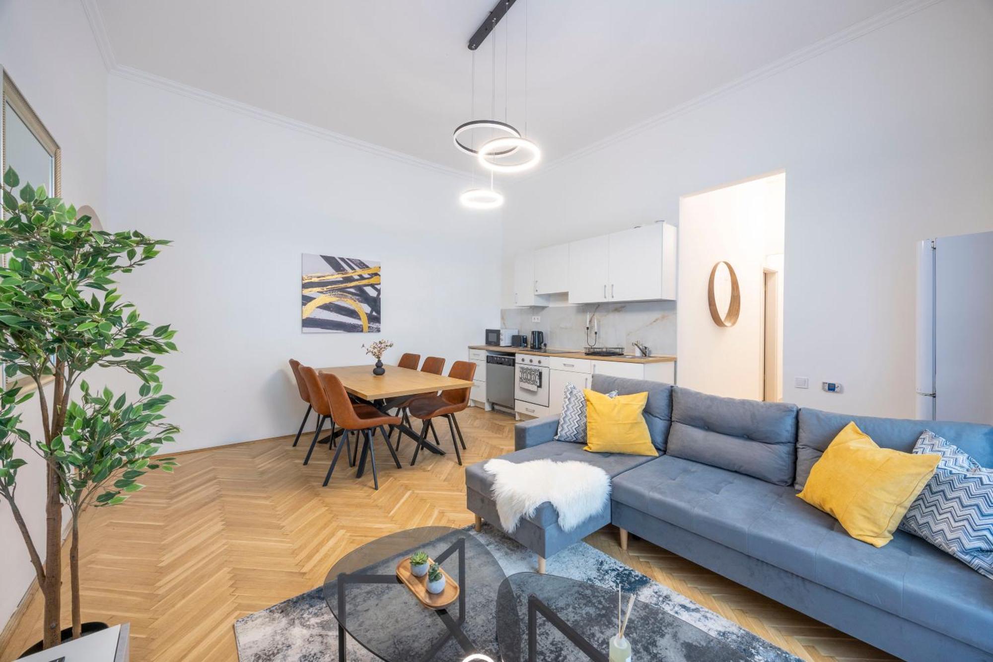 Prime Location & Cozy Central 3Bedrm Apartment ブダペスト エクステリア 写真